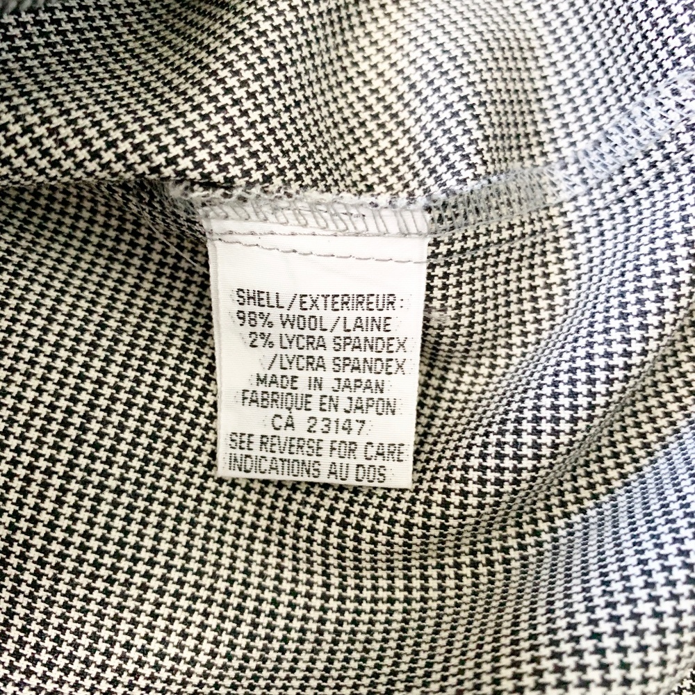 Talbots Wool Houndstooth Jacket 2 - image 8